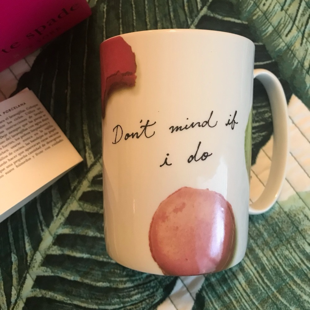 Kate Spade Lenox macaroon mug NWOT